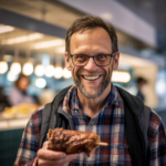 guih_bento_a_45-year-old_man_smiling__holding_a_piece_of_fried__8ba2877a-8edd-40f7-867d-bc22b5ededdd